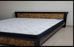 King Size Wooden Double Bed, With Storage