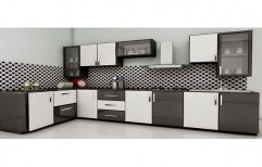 L Shape Modern Modular Kitchen