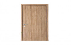 Light Brown Laminated Wooden Flush Door, For Home