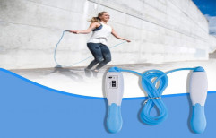 Plastic + PVC Multicolor Jump Skipping Rope with Number Counter For Men and Women