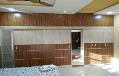 PLB/MDF/HDF/PLY Fancy Wooden Wardrobe, For Home