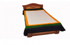Pochampally Designer Single Bedsheet