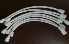 PVC Connection Pipe With PTMT Nut 18 Inch