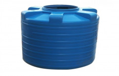 Round Blue Plastic Water Tank, 20 mm