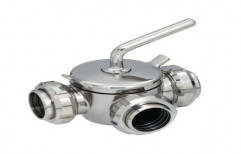 Shree ganesh Stainless Steel SS304 Plug Valve, For Industrial
