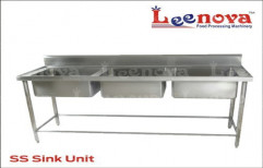 Silver Leenova SS Sink Unit