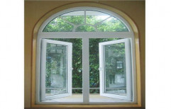 VEKA UPVC Arch Fixed Window, 3-8 mm