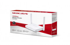 White Mercusys MW301R Wireless N Router, For Home & Office, 300 Mbps