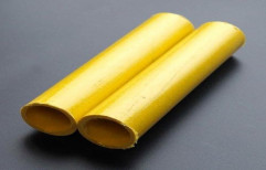 Yellow FRP Round Tube Section, For Industrial Use