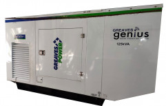 125 kVA Greaves Power GPWII-PII-125 Diesel Generator, 3-Phase