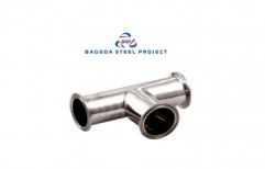 BAGODA SS Dairy Tee, For Pharmaceutical / Chemical Industry