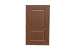 Brown RE231 PVC Bathroom Door, Design/Pattern: Plain