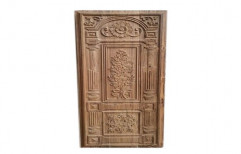 Brown Wooden Temple Room Door