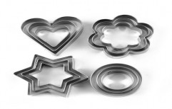 Cookie Cutter Set/ 4 Different Shapes Cookie Cutter Set (Set of 12), Assorted, Medium