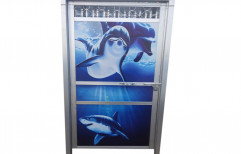 Galvanized Aluminium Bathroom Door
