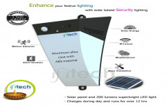 Ifitech Solar Security Light With Intrusion Warning