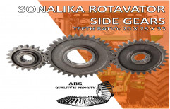 Mild Steel Round Sonalika Rotavator Side Gear Set