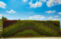 Natural Synthetic Vertical Wall, For Gardening Service