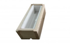 Pinewood & HDPE Sheet 1kg Wooden Soap Mould