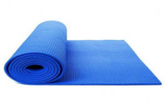 Plain Blue Yoga Mat, Mat Size: 6- 7 Feet