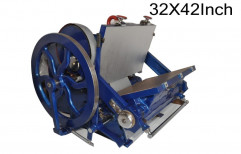 Punchtop Mild Steel Semi Automatic Paper Box Die Cutting Machine
