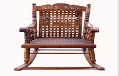 Shilpi Sheesham Wood Rocking Chair