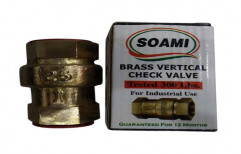 Soami Water Brass Vertical Check Valve