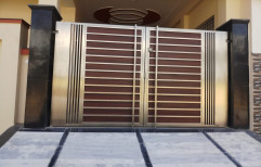 Stainless Steel Hinged Gate