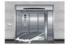 Stainless Steel Hospital Elevator, Max Persons: 10 Person