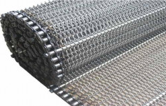Stainless Steel Wire Mesh Conveyor Belt, Thickness: 10 Mm