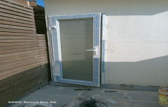 UPVC Casement Door, Tempered Glass, Glass Thickness: 12mm