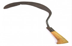 Vintage Hand Scythe Sickle Indian Old Farming Tool Rustic Decor G47-279