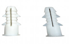 White 50mm Plastic Wall Plug, For Electrical Fitting