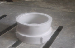 White Threaded PVC Pipe Fitting, for Structure Pipe, Size: 3 inch