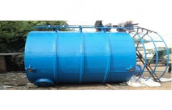 Blue FRP Water Tank