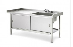 Bluepearl Silver Commercial Kitchen Sink