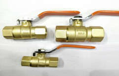 D Well Forged Brass Ball Valve, For Water