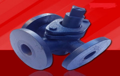 Cast Iron Three Way Plug Valve Flanged, For Industrial