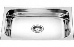 Crystal Stainless Steel Single Bowl Kitchen Sink