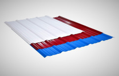 Galvanised Colour Coated Roofing Sheet, Thickness Of Sheet: 1 mm