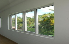 Hinged Aluminium(Frame) Aluminium Sound Reducing Window, For Noise Barriers