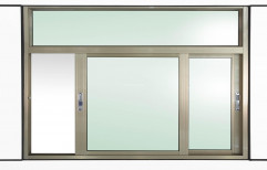 Modern Polished Aluminium Sliding Window, Size/Dimension: 7 X 5 Feet