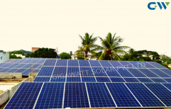 Mounting Structure Hybrid Polycrystalline Solar Rooftop, For Commercial, Capacity: 10 kW