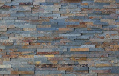 Multi Black Slate Stone Wall Panel Cladding Tiles, Thickness: 12 to 15 mm