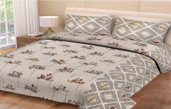Printed Pure Cotton Double Bedsheet
