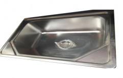 Single Wall Mounted Rectangle Stainless Steel Kitchen Sink