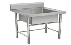 Aahar Grey Single Sink Unit