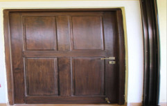 Brown Modern Wooden Door
