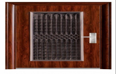 Brown Safety Steel Home Door, Size: 2100x960x70 mm