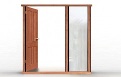Brown Wooden Door Frame, Size: Rectangular